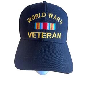 World War II Veteran Black Hat